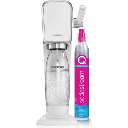 Sodamaskin sodastream ART WHITE Vit 1 L finns hos Nordekko