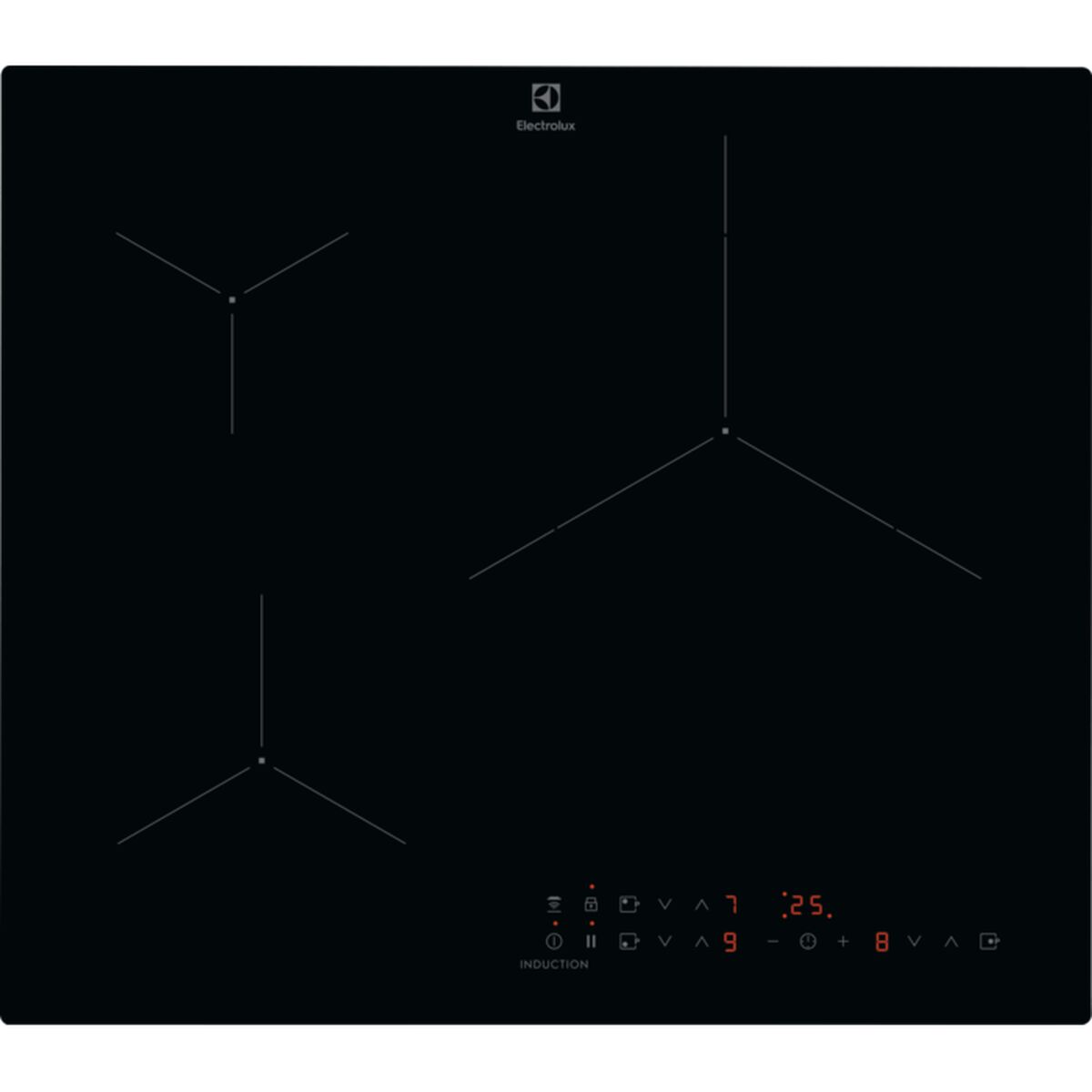 Induktionshäll Electrolux EIT61336CB 7200 W finns hos Nordekko