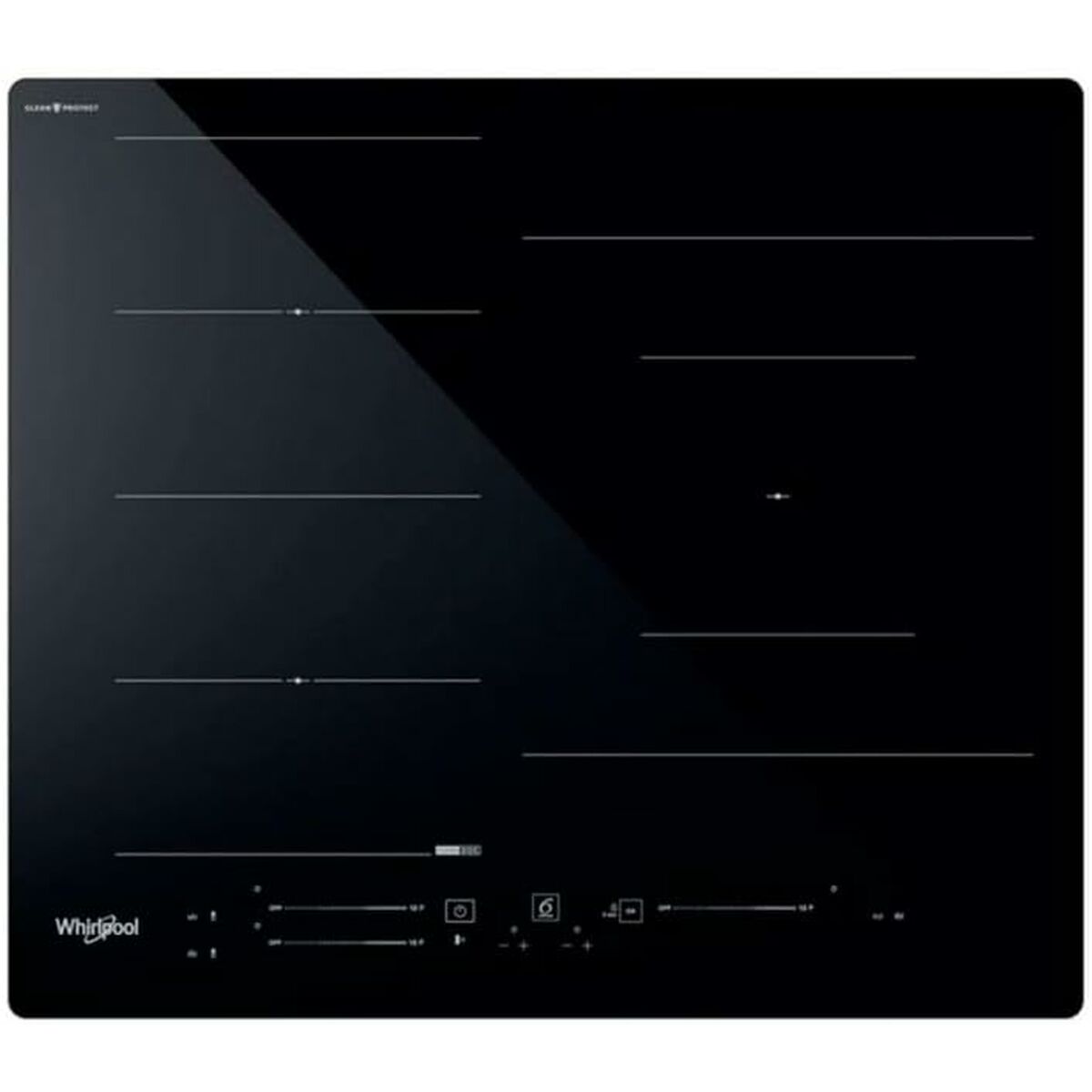 Induktionshäll Whirlpool Corporation WFS9860CPNE 7200 W 60 cm 59 cm finns hos Nordekko