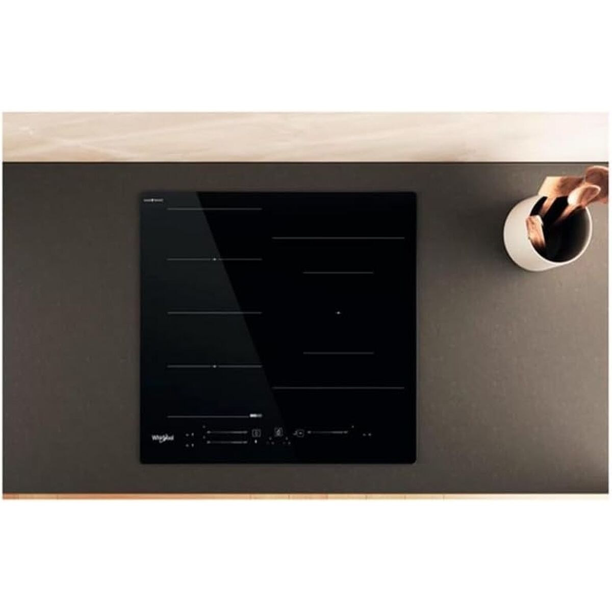 Induktionshäll Whirlpool Corporation WFS9860CPNE 7200 W 60 cm 59 cm finns hos Nordekko
