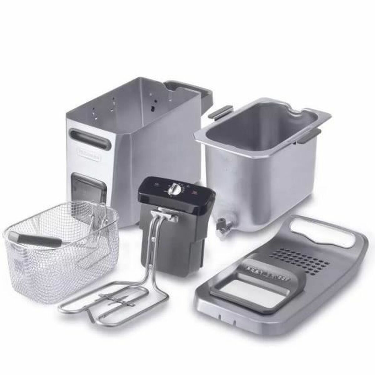 Fritös DeLonghi FZ44851 Stål 3200 W 5 L finns hos Nordekko