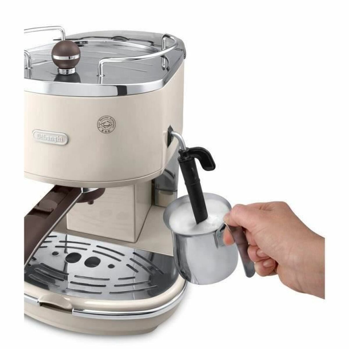 Manuell Espressobryggare DeLonghi AGDM-EKS-DEI-110 Beige 1,4 L finns hos Nordekko