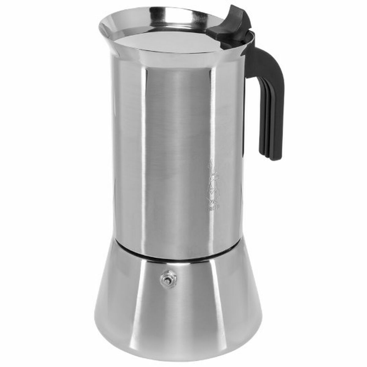Italiensk Kaffepanna Bialetti Silvrig Trä Rostfritt stål finns hos Nordekko