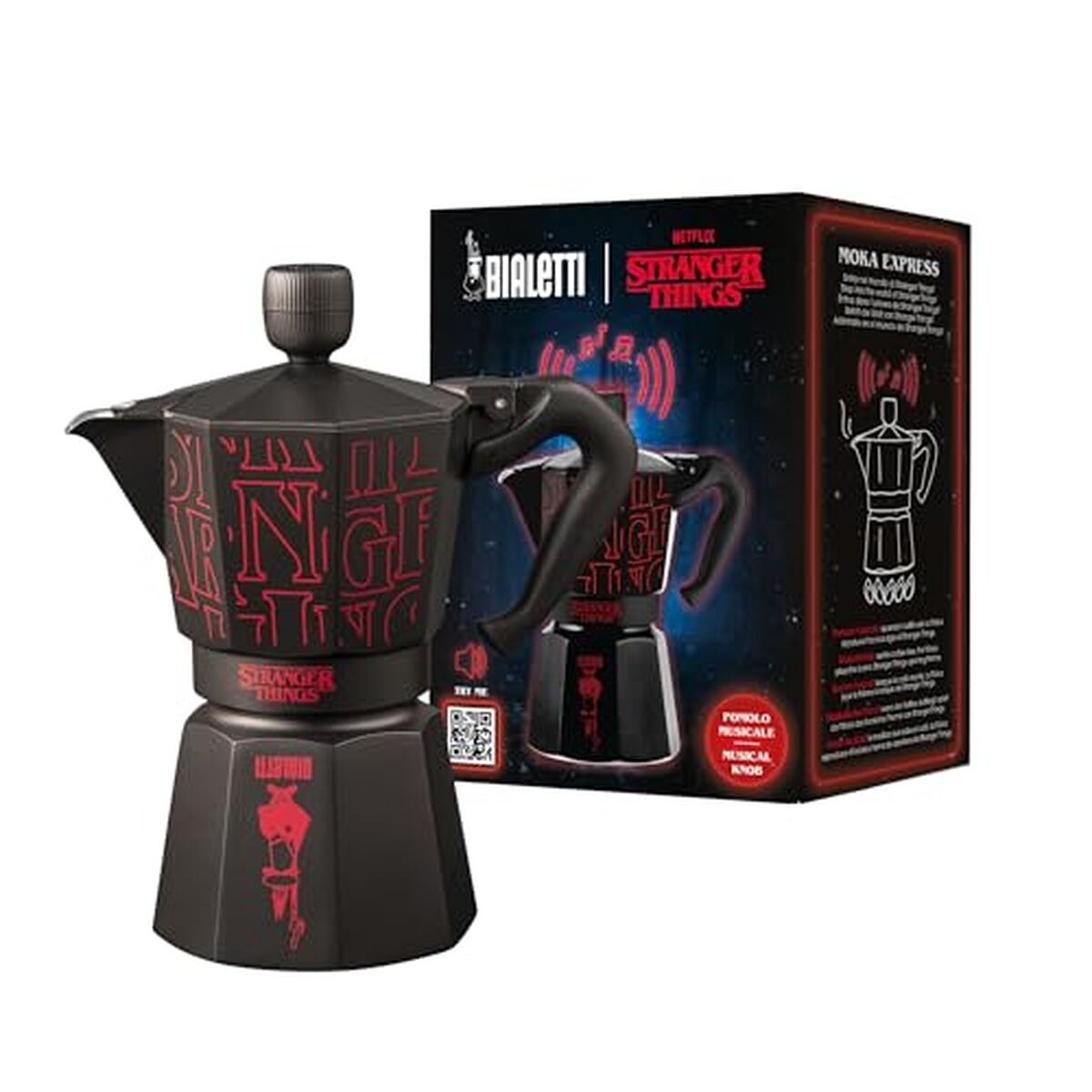 Italiensk Kaffepanna Bialetti 0005407 Svart finns hos Nordekko