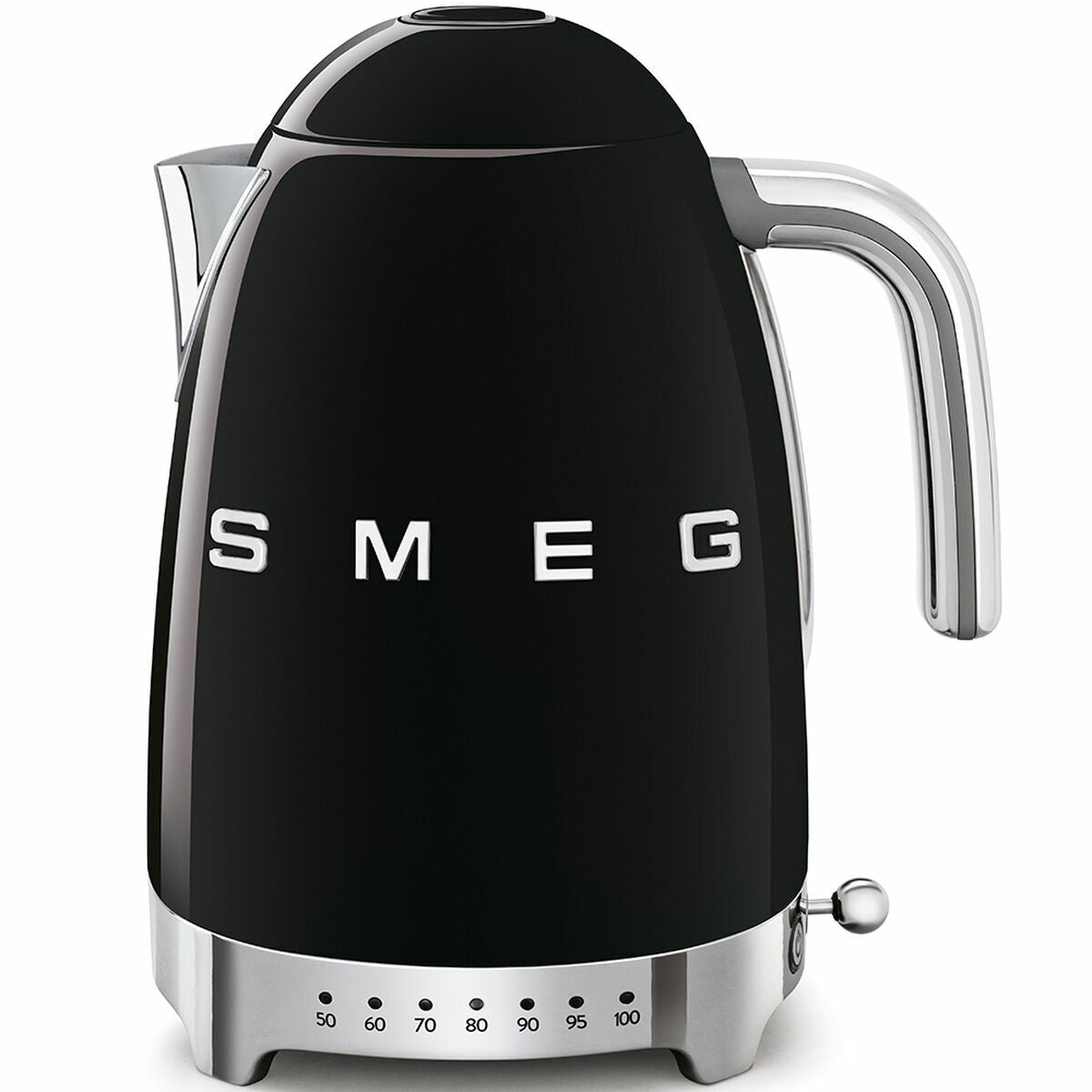 Vattenkokare Smeg 2400 W 1,7 L Svart Rostfritt stål Plast finns hos Nordekko