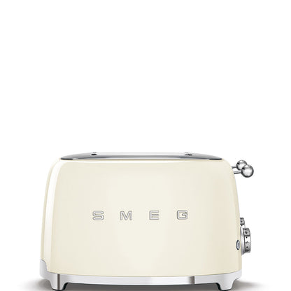 Brödrost Smeg TSF03CREU Kräm 2000 W 50-talet finns hos Nordekko