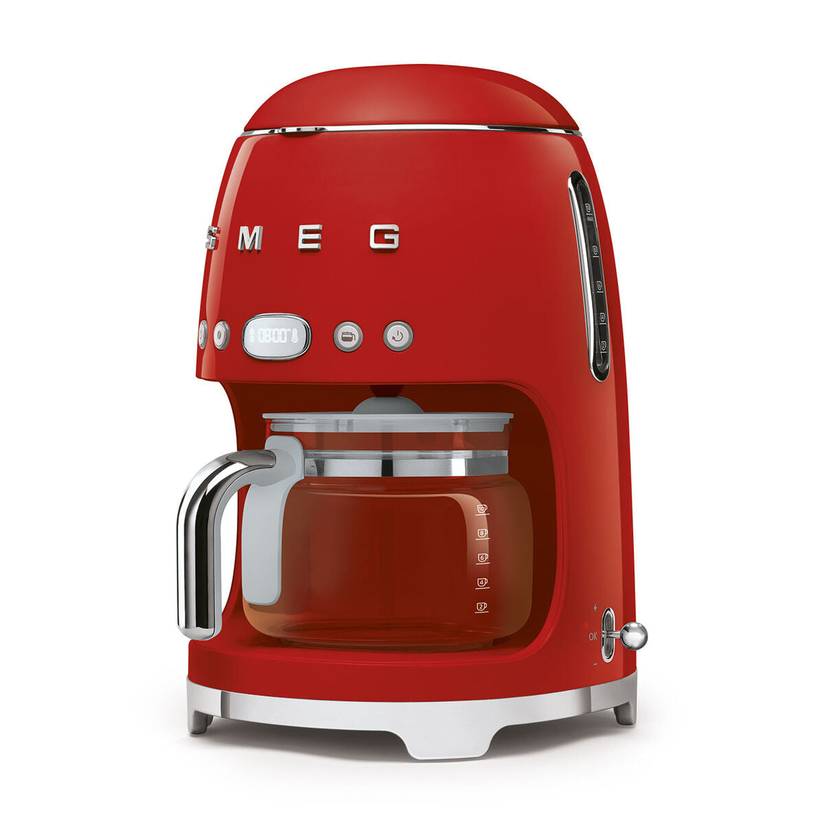 Kaffebryggare Smeg DCF02RDEU 50-talet 1050 W 1,4 L 1,25 L finns hos Nordekko