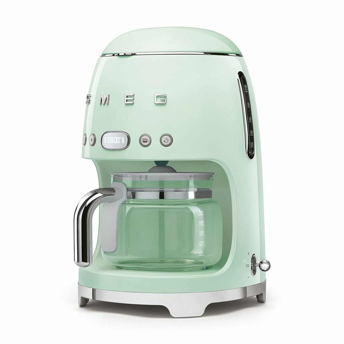 Kaffebryggare Smeg Retro 1050 W Grön 10 Csészék finns hos Nordekko
