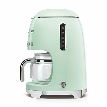 Kaffebryggare Smeg Retro 1050 W Grön 10 Csészék finns hos Nordekko