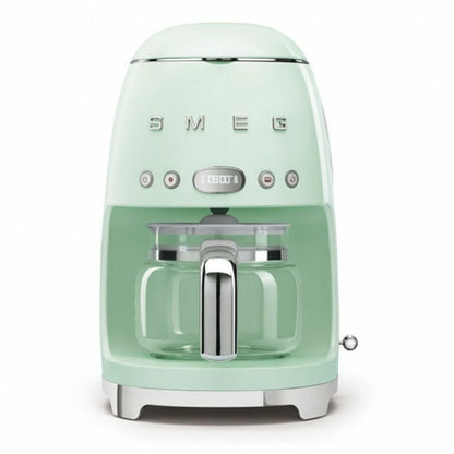 Kaffebryggare Smeg Retro 1050 W Grön 10 Csészék finns hos Nordekko