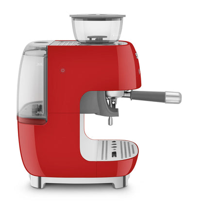 Espressobryggare Smeg EGF03RDEU Röd 1650 W 2,4 L finns hos Nordekko