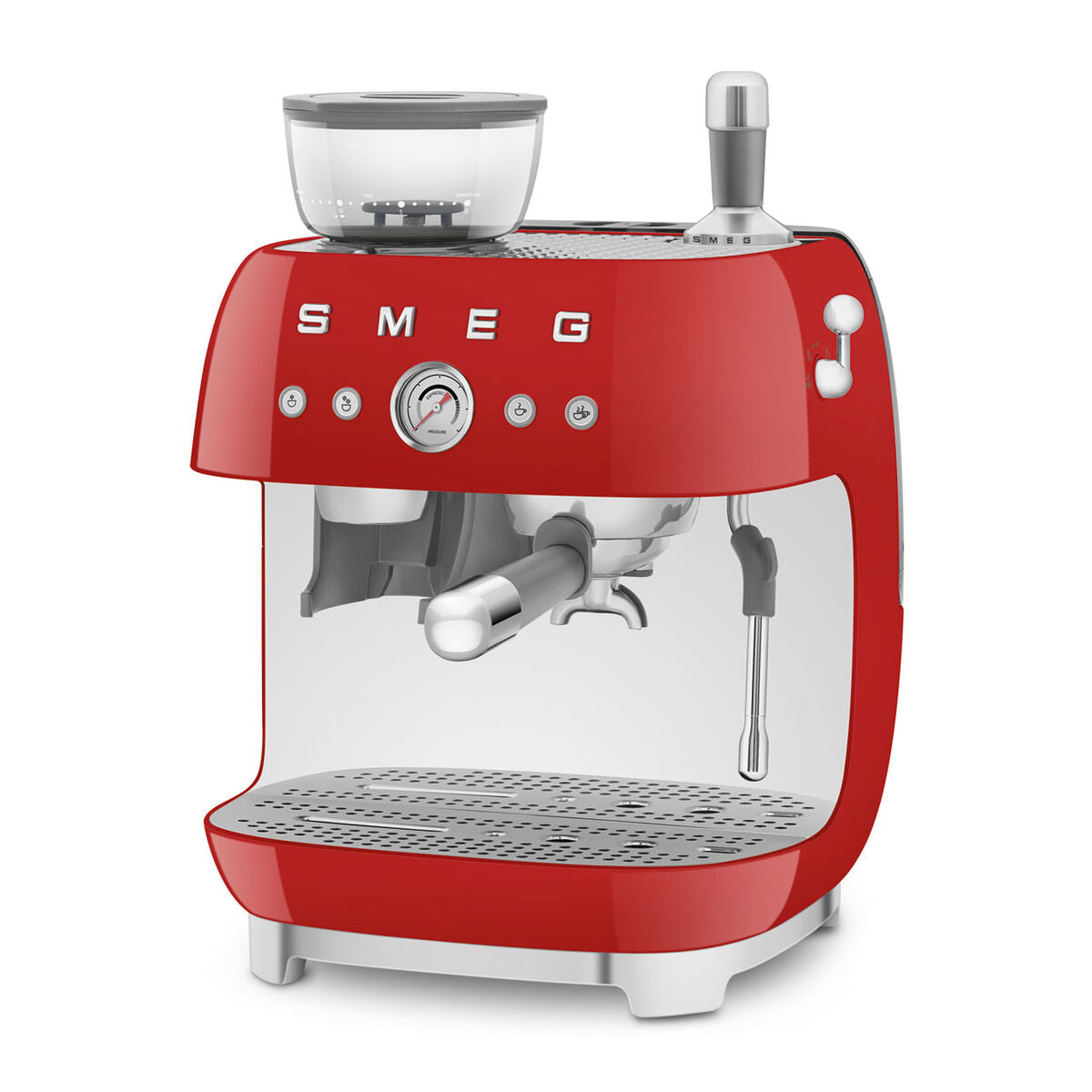 Espressobryggare Smeg EGF03RDEU Röd 1650 W 2,4 L finns hos Nordekko