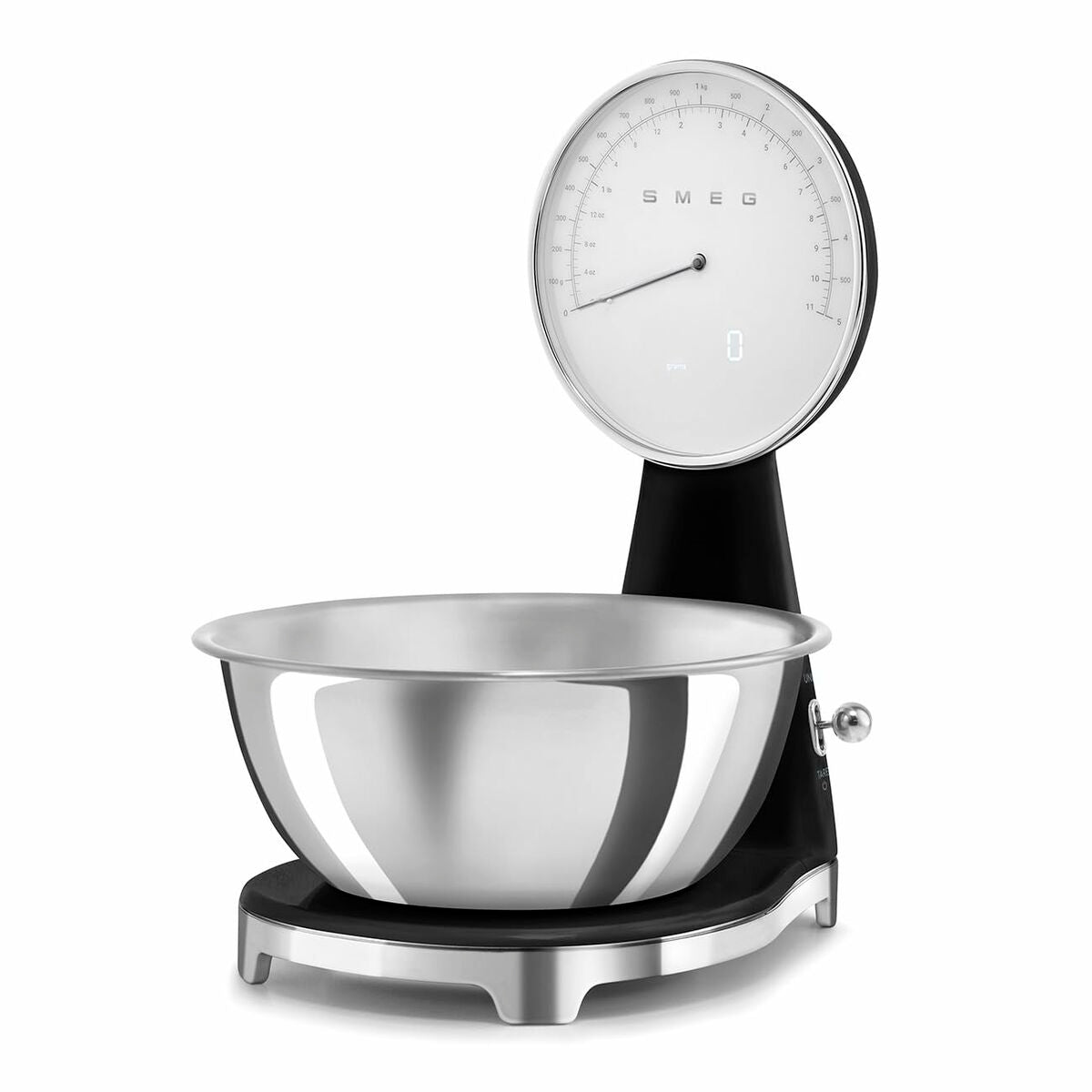 Köksvåg Smeg KSF01BLWW Svart 5 kg finns hos Nordekko