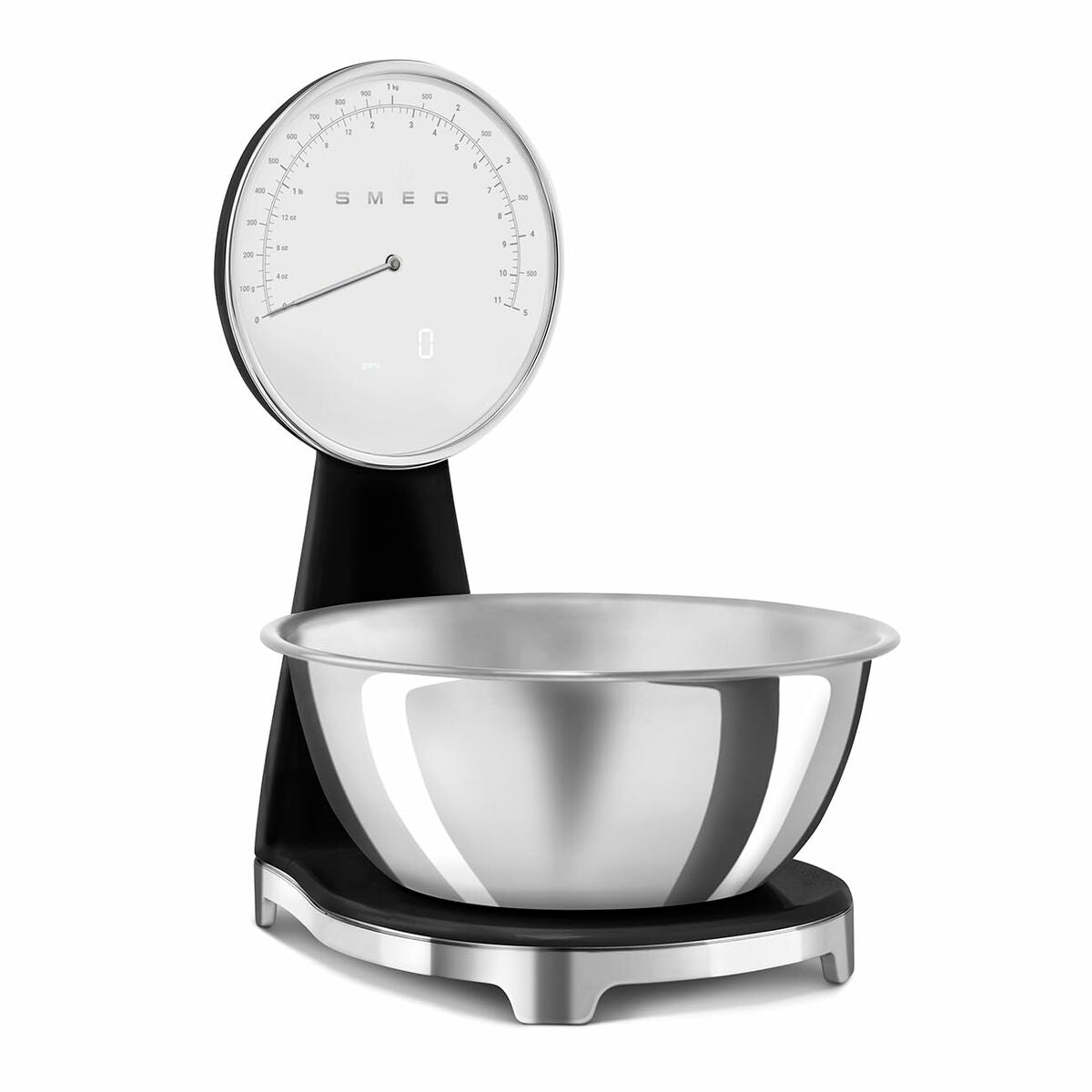 Köksvåg Smeg KSF01BLWW Svart 5 kg finns hos Nordekko
