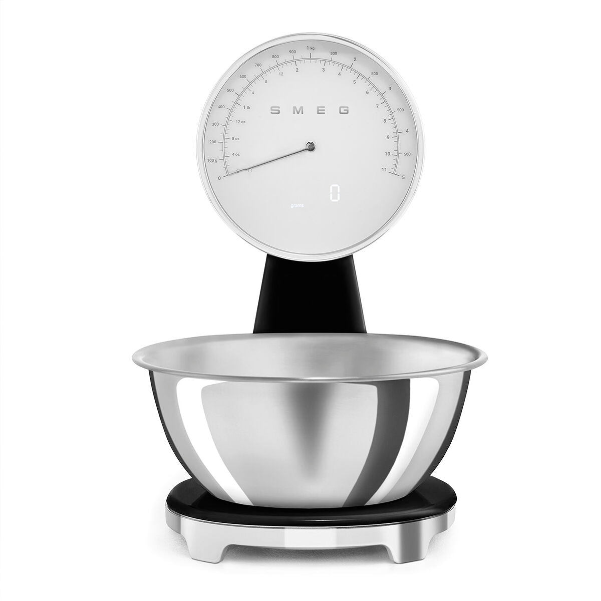 Köksvåg Smeg KSF01BLWW Svart 5 kg finns hos Nordekko
