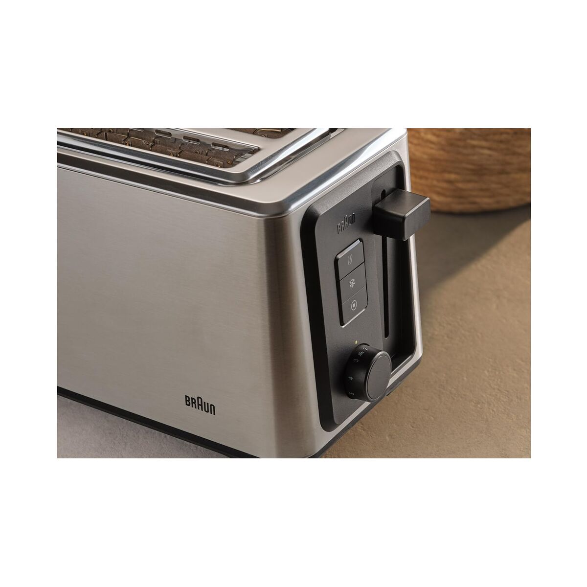 Brödrost Braun HT5220BK Svart 1400 W finns hos Nordekko