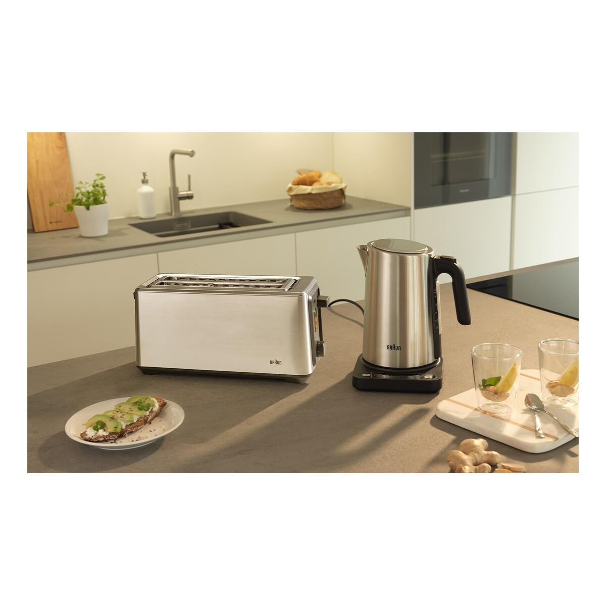 Brödrost Braun HT5220BK Svart 1400 W finns hos Nordekko