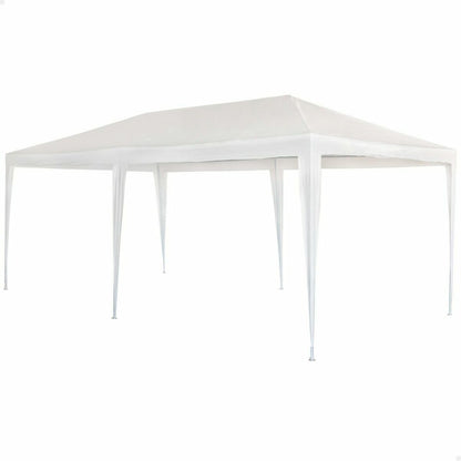 Gazebo Aktive Vit 300 x 600 cm Metall Plast finns hos Nordekko