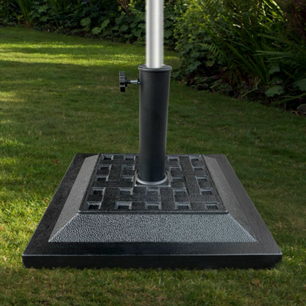 Parasollfot Aktive Svart 44 x 44 cm 12 kg finns hos Nordekko