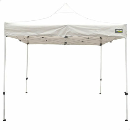 Gazebo Aktive 300 x 300 x 220 cm Vit Hopfällbar Justerbar höjd finns hos Nordekko