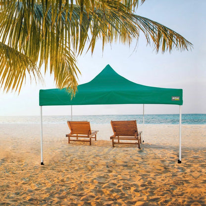 Gazebo Aktive 300 x 300 x 220 cm Grön Hopfällbar Justerbar höjd finns hos Nordekko