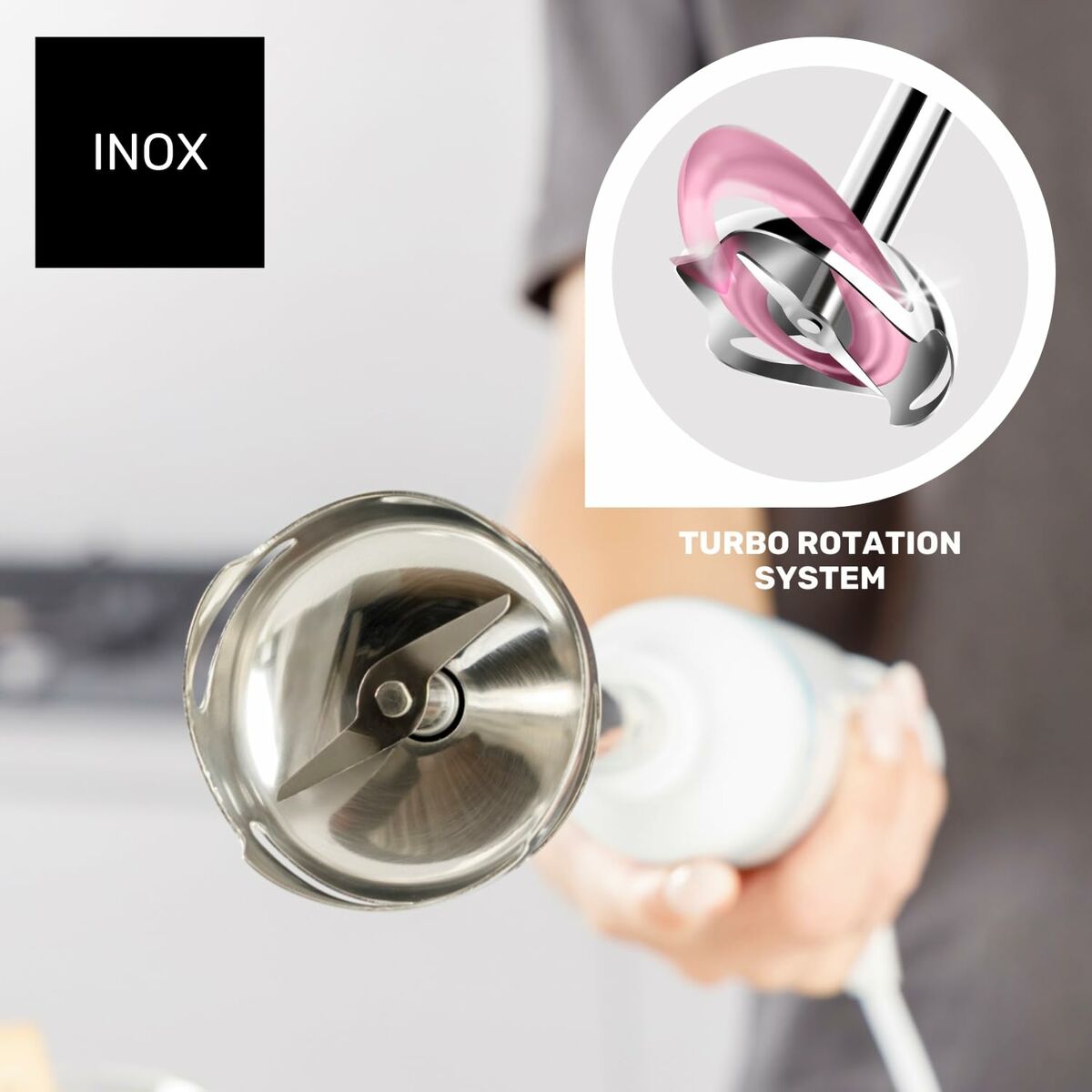 Stavmixer Taurus ROBOT 1000 X Svart 1000 W finns hos Nordekko