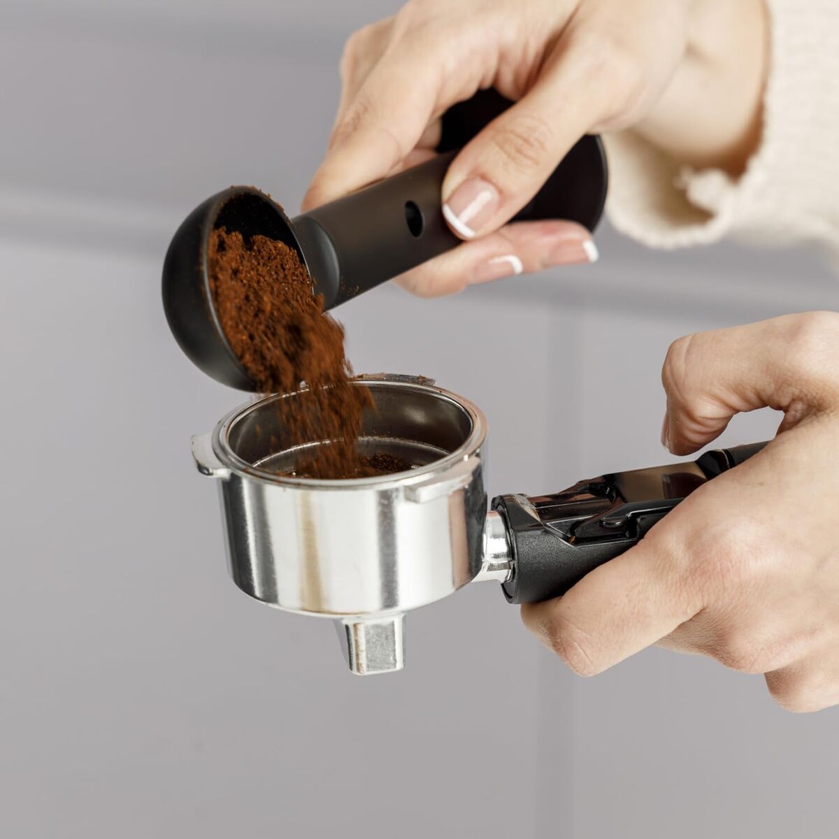 Espressobryggare Taurus TRENTO Stål 1,5 L finns hos Nordekko