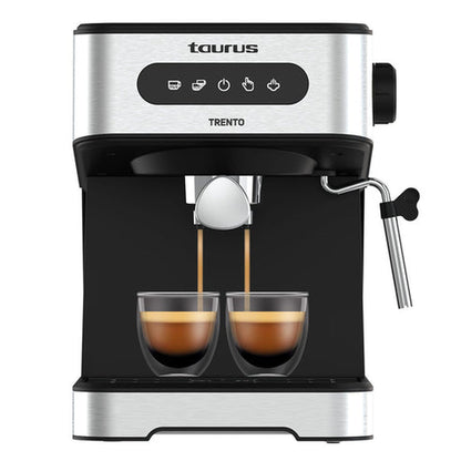Espressobryggare Taurus TRENTO Stål 1,5 L finns hos Nordekko