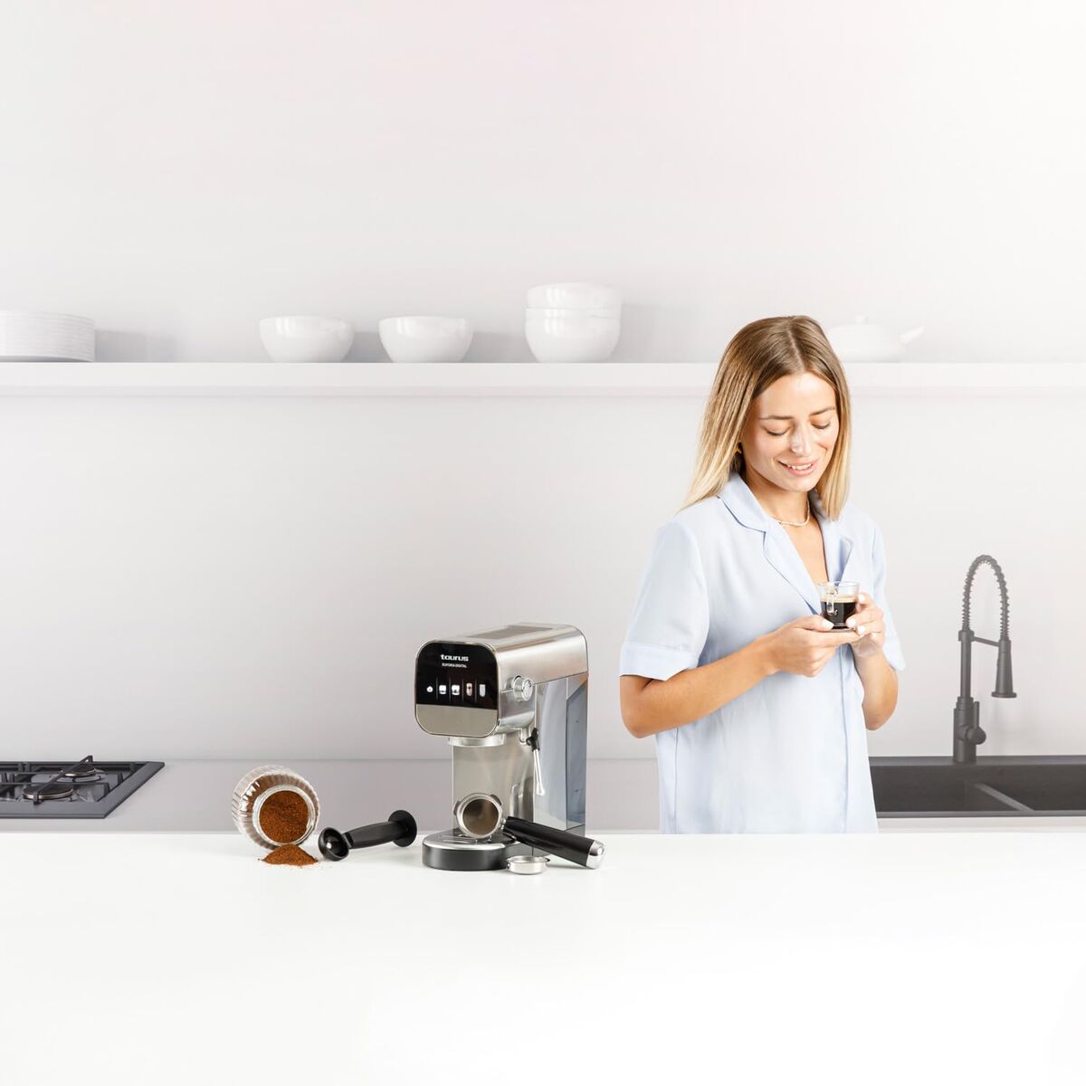 Kaffebryggare Taurus Stål finns hos Nordekko