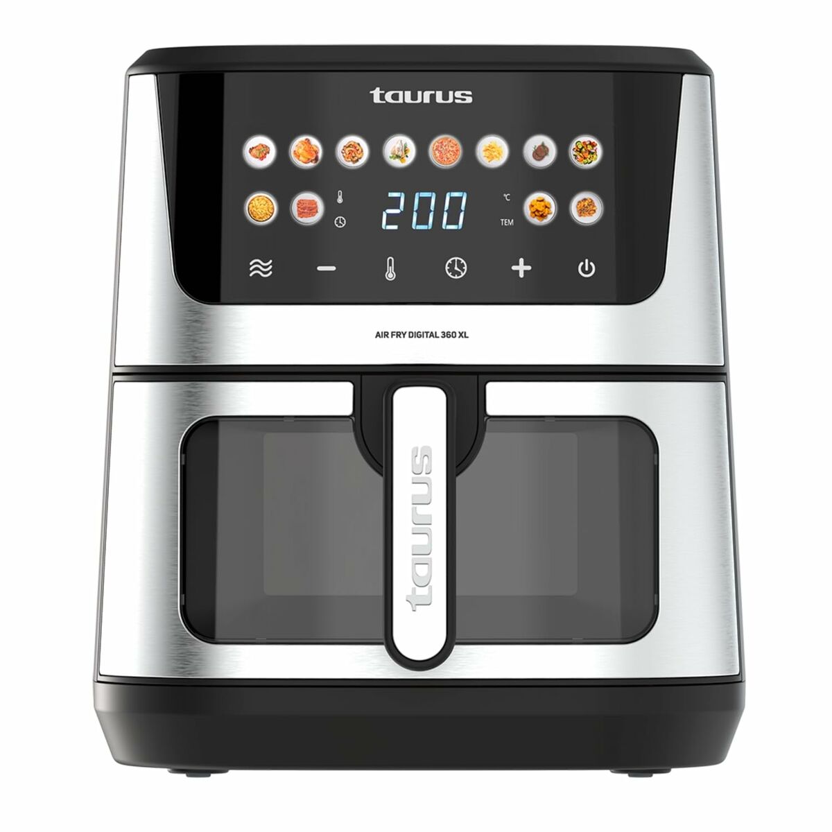 Luftfritös Taurus Svart 2100 W 8 L finns hos Nordekko