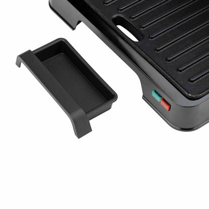 Grillplatta JATA JEGR1124 Svart 1000 W finns hos Nordekko
