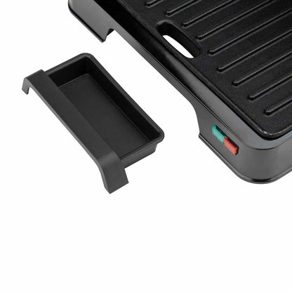 Grillplatta JATA JEGR1124 Svart 1000 W finns hos Nordekko