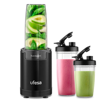 Glasmixer UFESA 70205397 Svart 900 W finns hos Nordekko
