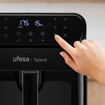 Luftfritös UFESA TALENT Svart 1500 W 6,5 L finns hos Nordekko