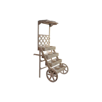 Flerfunktionsvagn DKD Home Decor Garden Shop Brun 96 x 64 x 180 cm finns hos Nordekko