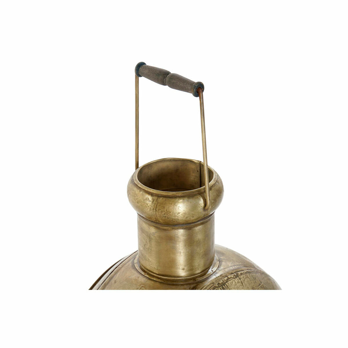 Lykta DKD Home Decor Gyllene Metall Aluminium Glas 37 x 20 x 56 cm finns hos Nordekko