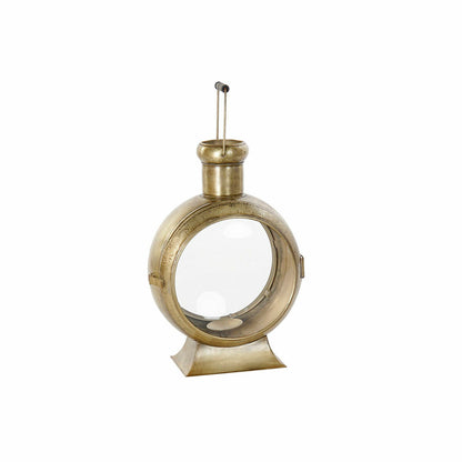 Lykta DKD Home Decor Gyllene Metall Aluminium Glas 37 x 20 x 56 cm finns hos Nordekko