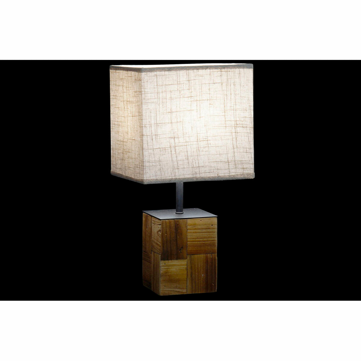 Bordslampa DKD Home Decor 20,5 x 20,5 x 40 cm Gran Metall 220 V 60 W (2 antal) finns hos Nordekko
