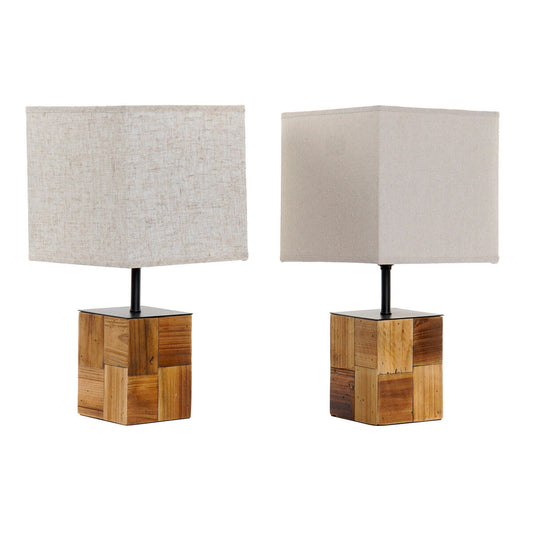 Bordslampa DKD Home Decor 20,5 x 20,5 x 40 cm Gran Metall 220 V 60 W (2 antal) finns hos Nordekko