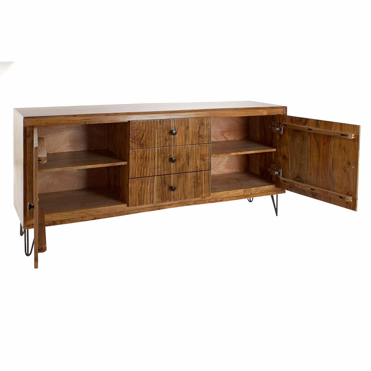 Skänk DKD Home Decor Brun 178 x 40 x 77 cm Akaciaträ finns hos Nordekko
