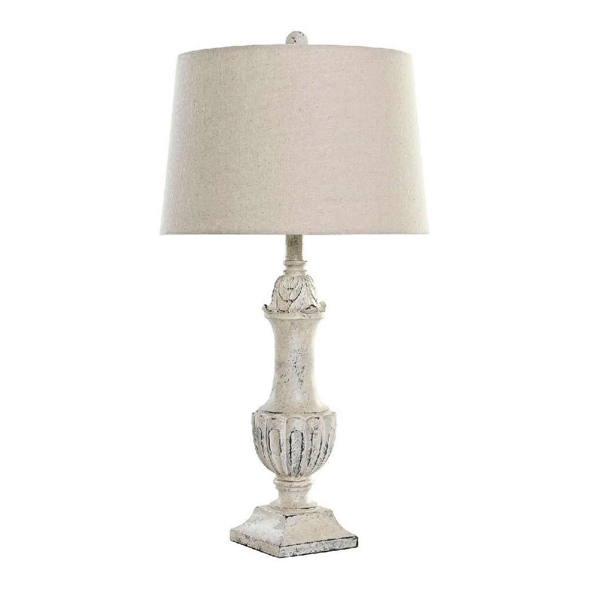 Bordslampa DKD Home Decor Kräm Harts 220 V 60 W 38 x 38 x 73 cm finns hos Nordekko