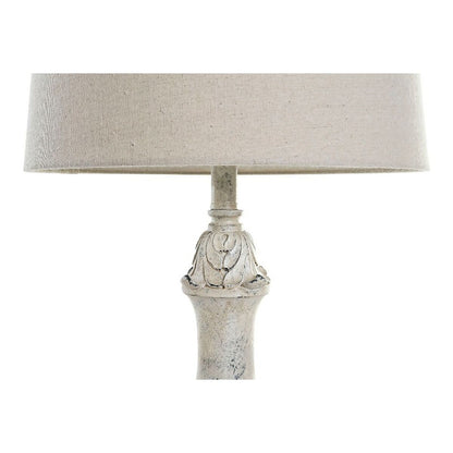 Bordslampa DKD Home Decor Kräm Harts 220 V 60 W 38 x 38 x 73 cm finns hos Nordekko