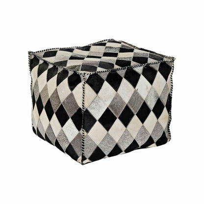 Puff DKD Home Decor Polyester Läder (45 x 45 x 40 cm) finns hos Nordekko