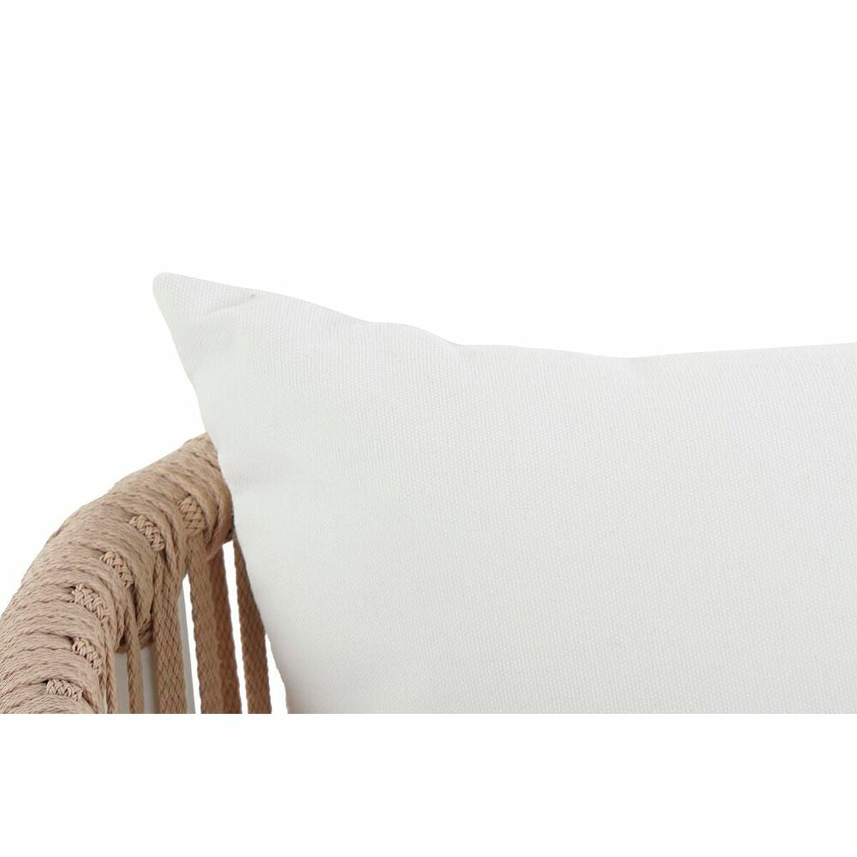 Bordsgrupp med stolar DKD Home Decor Beige 78 cm 163 x 95 x 6 cm finns hos Nordekko