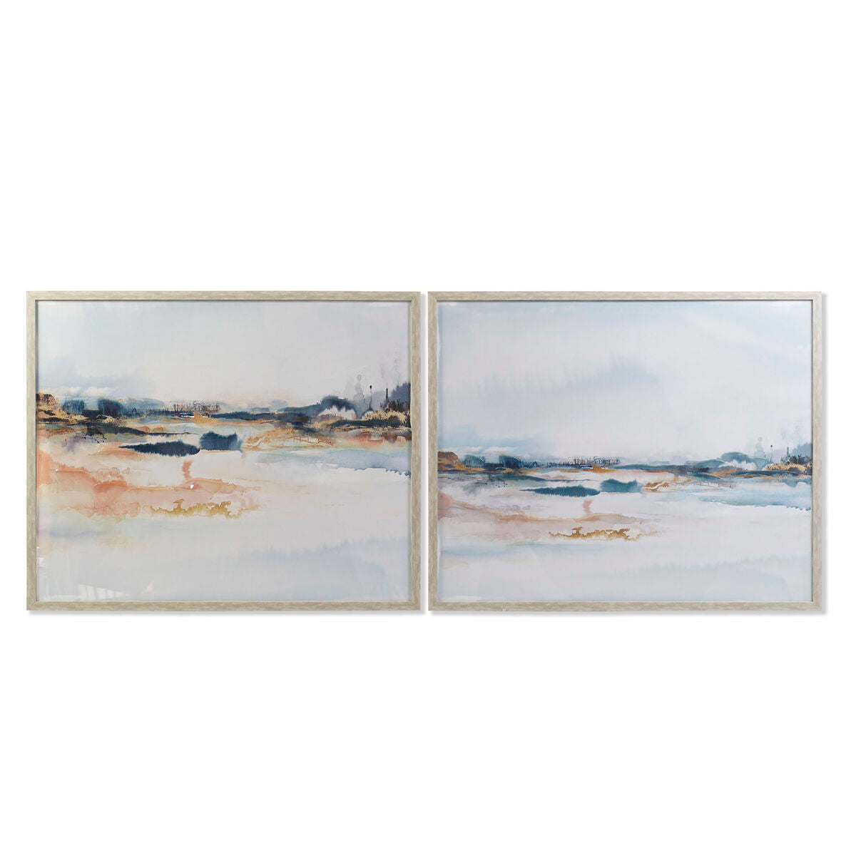 Tavla DKD Home Decor Abstrakt Modern (104 x 4 x 83,5 cm) (2 antal) finns hos Nordekko