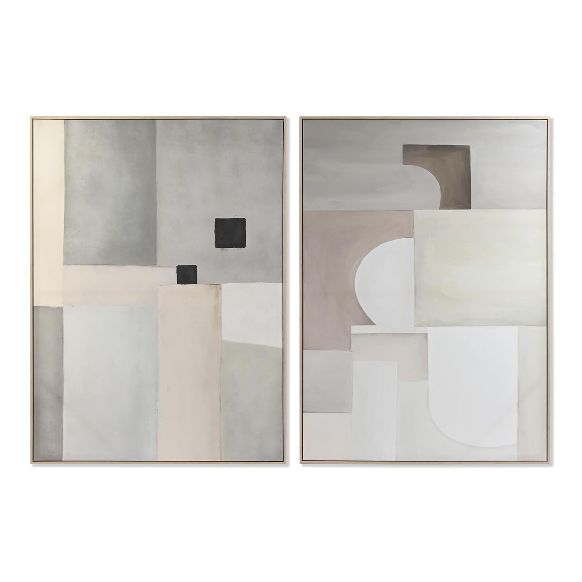 Tavla DKD Home Decor Abstrakt (100 x 4 x 140 cm) (2 antal) finns hos Nordekko