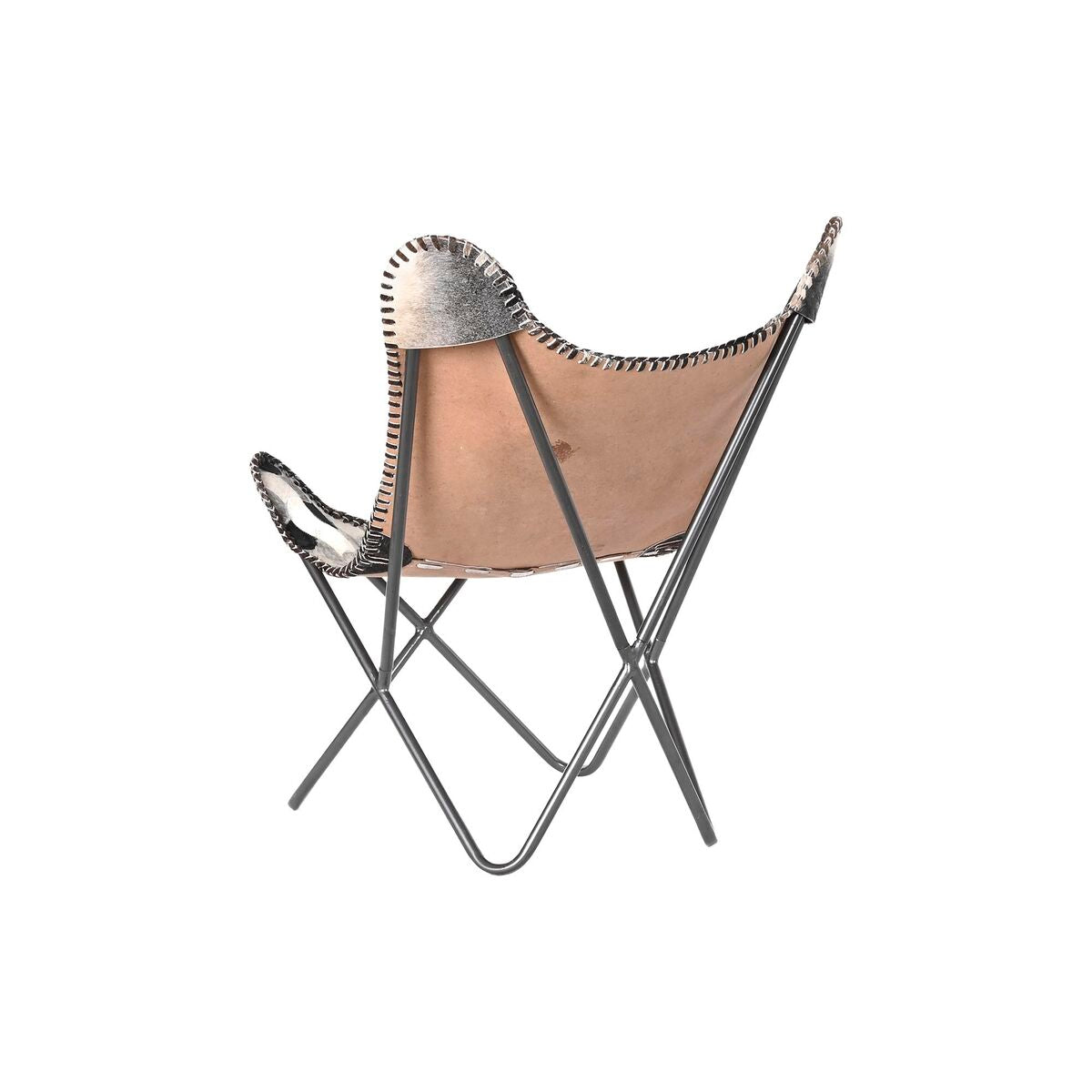 Fåtölj DKD Home Decor Vit Brun Järn 70 x 70 x 90 cm finns hos Nordekko