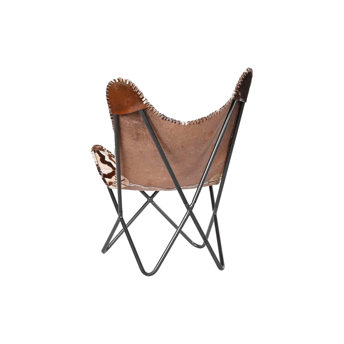 Fåtölj DKD Home Decor Brun Vit Järn 70 x 70 x 90 cm finns hos Nordekko