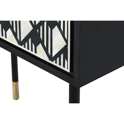 Skåp DKD Home Decor Vit Svart 75 x 40 x 180 cm finns hos Nordekko