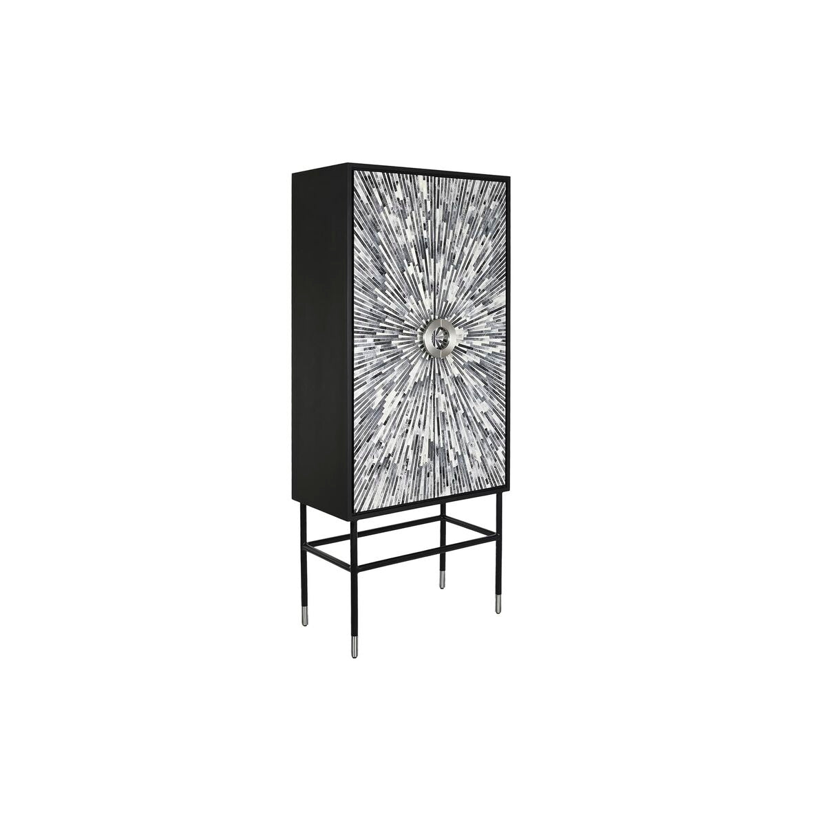 Skåp DKD Home Decor Svart Grå 75 x 40 x 181 cm finns hos Nordekko